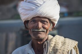 Straßenhändler in Jaipur (Indien)